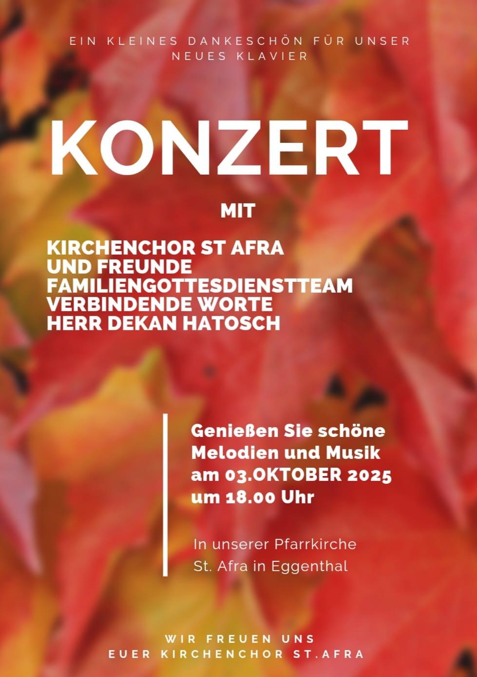 Konzert St. Afra