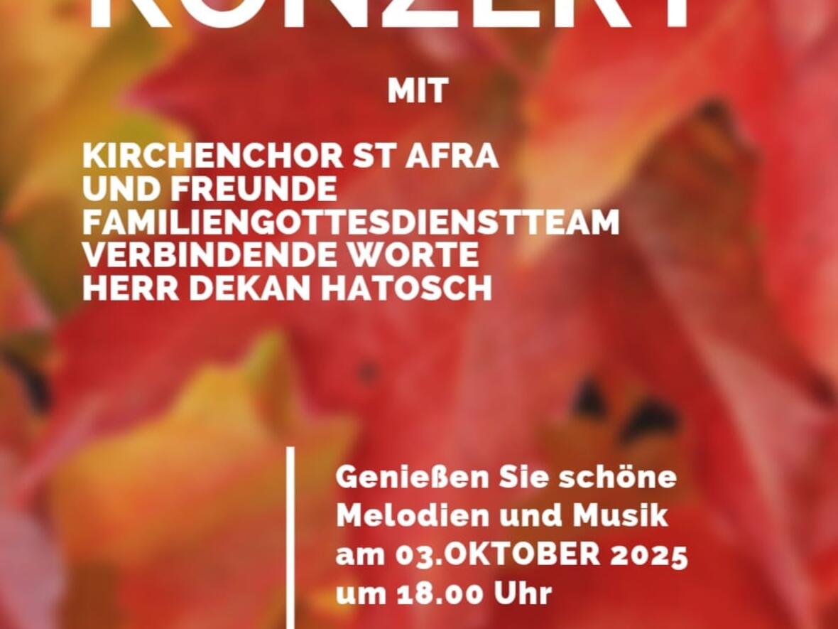 Konzert St. Afra